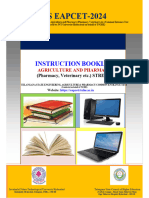 Instruction Booklet AP - For TS EAPCET-2024