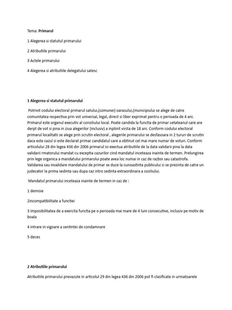 Tema 10.primarul | PDF