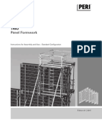 Trio Panel Formwork Instructions For Assembly and Use