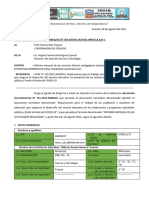 Informe Técnico Pedagógico-C y T-Agosto-2021