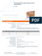 Fiche Technique Produit Feuille Génoise