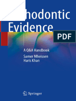 Orthodontic Evidence A Qampa Handbook 9783031244223 9783031244216 3031244222