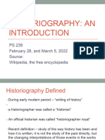 Historiography