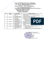 JADWAL Piket Guru Semester Genap PDF