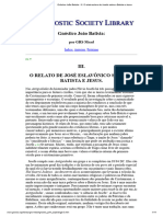 Gnóstico João Batista - III. O Relato Eslavo de Josefo Sobre o Batista e Jesus