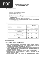 Computer Science SrSec 2024-25