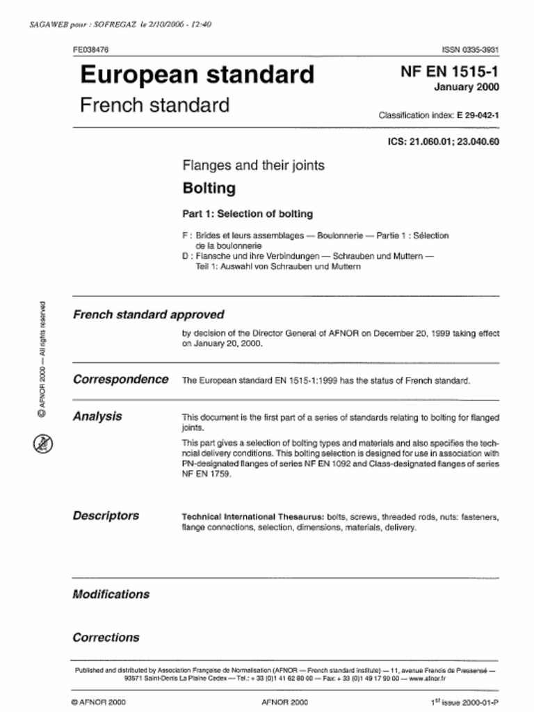NF en 1515-1_English | PDF
