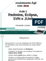 Redmine, Eclipse, SVN e JUnit com Java