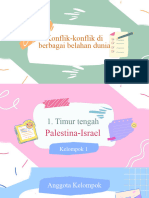 Konflik Palestina-Israel Sejarah P - Kelas 12