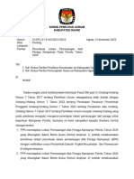 Surat Ke PPK PPS TTG Koordinasi Penentuan Titik Lokasi APK