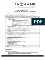 Microbiology - Bacte, Myco, Viro