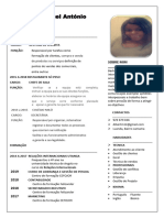 Albertina António CV