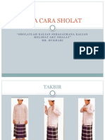 Tatacara Sholat