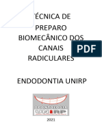 Apostila Técnica de Preparo Dos Canais Radiculares