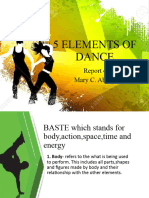 5 Elements of Dance