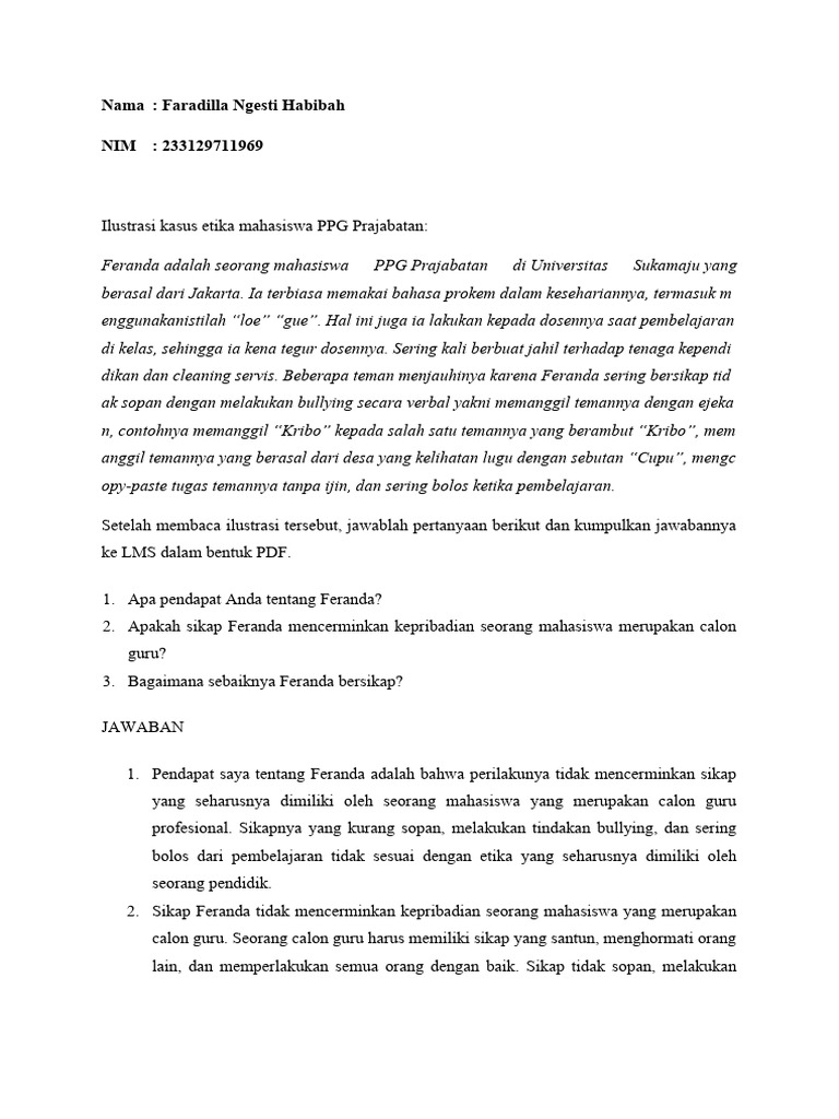 Mulai Dari Diri 2 - Topik 1 | PDF
