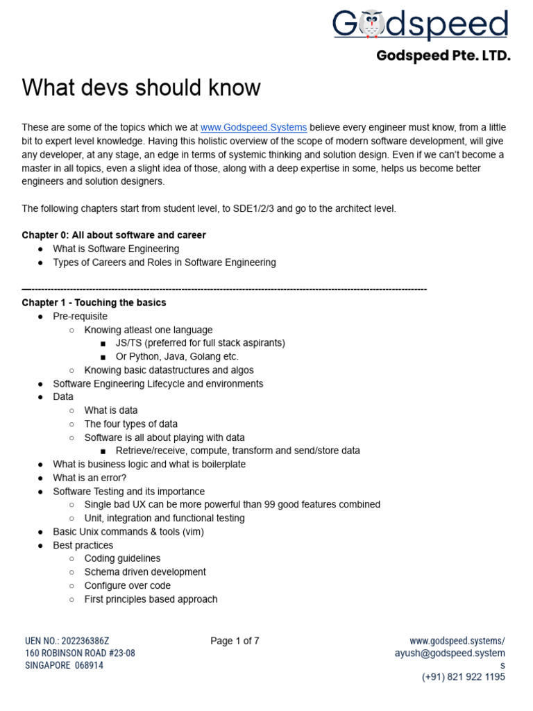 Essential Software Development Skills | PDF | Computer Programming ...