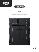 CZone RV1 User & Installation Manual v1.1