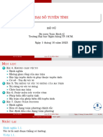 Toán Cao Cấp 1 - Slide (Tiếp Theo)