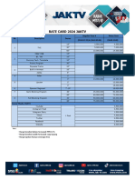 Rate Card Jak TV 2024