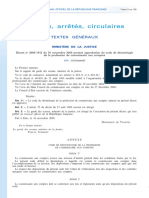 Décret 161105 Code Déontologie CAC