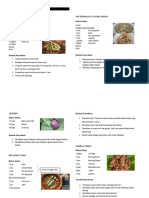 Resepi Etnik Sabah Sarawak (Kadazan Dusun, Murut, Iban)