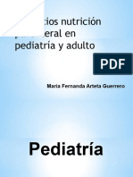 Ejercicios Nutrición Parenteral en Pediatría y Adulto