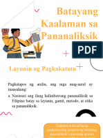 Aralin 1 Batayang Kaalaman Sa Pananaliksik