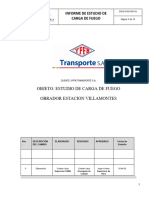 Informe de Carga de Fuego Obrador y Oficina Coapecom