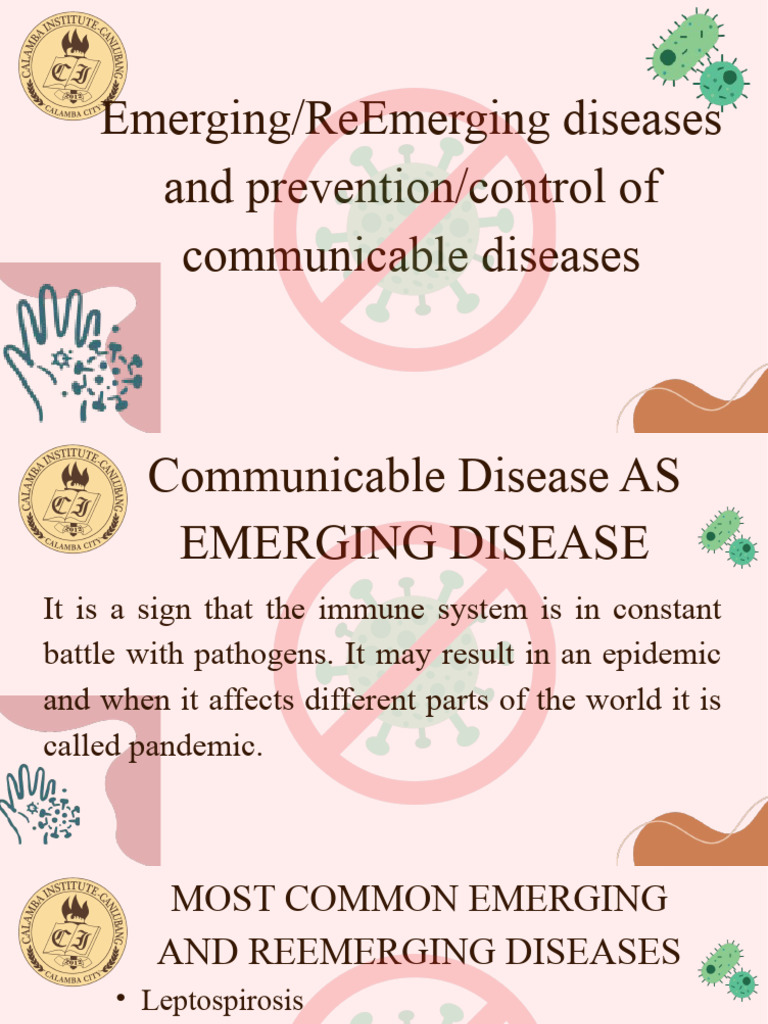 Emerging Diseases and Prevention Strategies | PDF | Influenza | Infection