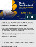 Estudar para OAB - 90 Dias - Direito Constitucional - Controle de Constitucionalidade
