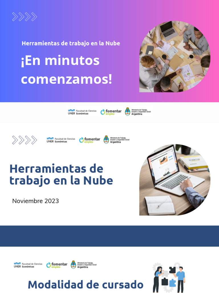 CLASE 1 - Herramientas de Trabajo en La Nube | PDF | Microsoft ...