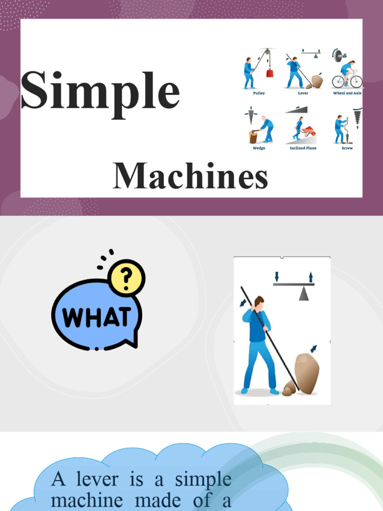 Q3 Lever | PDF | Lever | Machines
