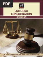 Editorial Consolidation (September) 2023