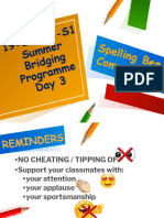 19-20 KC SummerBridging SpellingBee Ans - Key