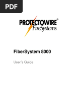 FiberSystem 8000 PTS Series Controller Manual