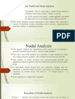 Nodal Analysis Supernode