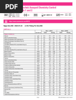 Biorad QC Sheet | PDF | Hepatitis C | Infection