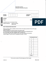 Bgcse Physics Paper 3 2015