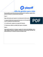 Plantilla de Gestion Gastos Ingresos Clubes Deportivos Playoff 1