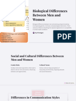 Biological Differences Between Men and Women