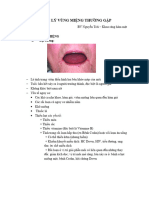 Các bệnh lý vùng miệng thường gặp 