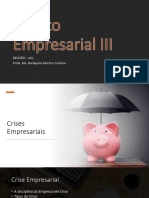 AULA - REVISÃO - Direito Empresarial III