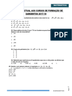 Prova Esa Matematica 2017 18