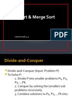 Lecture Week 3 2quick Sort - Merge Sort 26022024 104041am