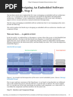 5 Steps To Designing An Embedded Software Architecture, Step 4