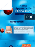 Acute Appendicitis Clinical Case by Slidesgo
