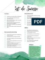 Checklist Do Sucesso - BrendaRodrigues