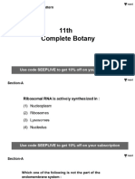 Class 11th Complete Botany