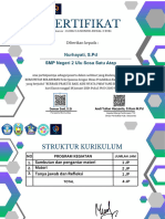 Sertifikat Webinar Berbagi Praktik Baik Aksi Nyata PMMyang Berdampak